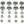 Load image into Gallery viewer, SpeedFactory Racing B-Series VTEC Titanium Valve Cover Hardware Kit