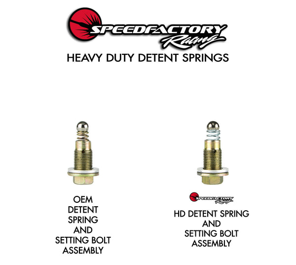 SpeedFactory Racing Heavy Duty Detent Spring Kit