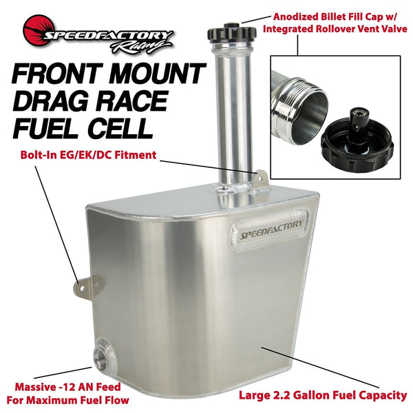 SpeedFactory Racing Front Mount Drag Race Fuel Cell