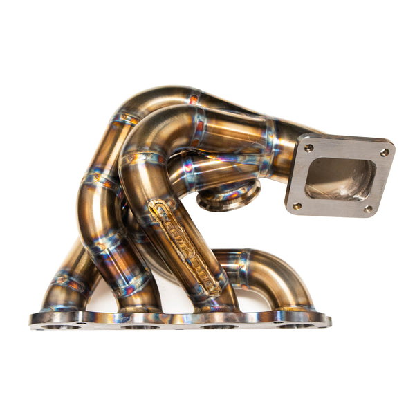 SpeedFactory Racing K-Series (Swap) EG / EK / DC Top Mount Turbo Manifold, Large Sized Turbos